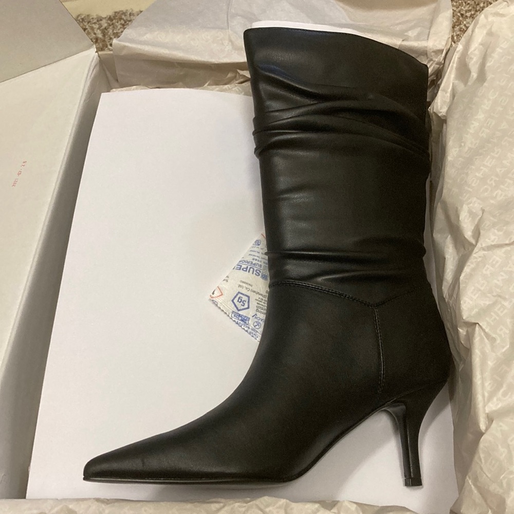Marc Fisher black boots. Size 7. Brand new in box. Never worn.